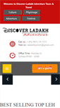 Mobile Screenshot of discoverladakhadventure.com